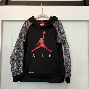Jordan Elephant Print Logo Hoodie, Size 5